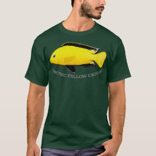 T-shirt Cichlid jaune électrique