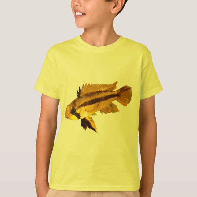 T-shirt Cichlidé nain (Devant)