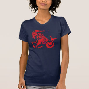 T-shirt Cicorne signe Zodiac Grunge 22 déc. - 19 janvier