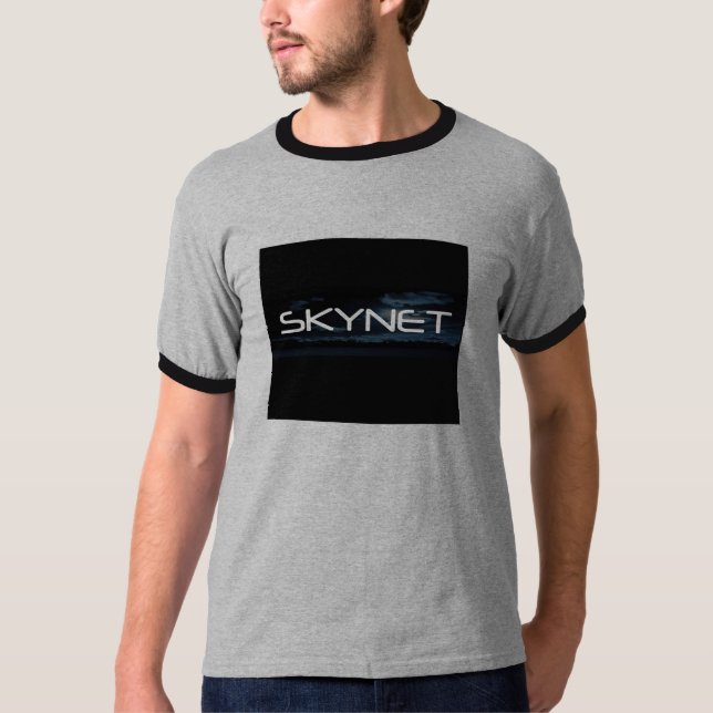T-shirt ciel 2100 x NOM 1800 de NUIT (Devant)