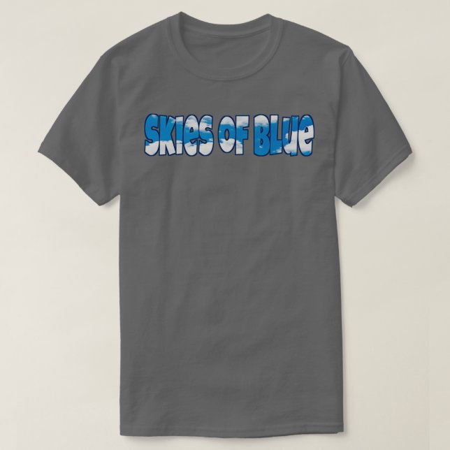 T-shirt Ciel bleu (Design devant)