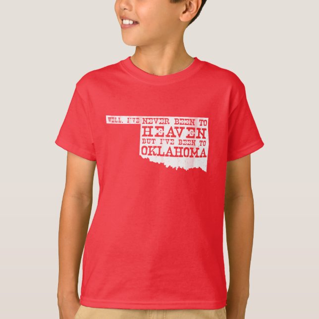 T-shirt Ciel de l'Oklahoma (Devant)