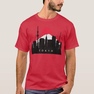 T-shirt Ciel de Tokyo, Japon Souveni amis