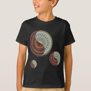 T-shirt Ciel et enfer Enfant et bébé Chemise noire