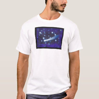 T-shirt Ciel étoilé et asteroïde de l'espace