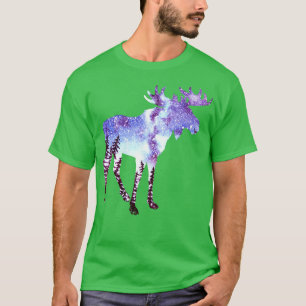 T-shirt Ciel nocturne de Moose Forest