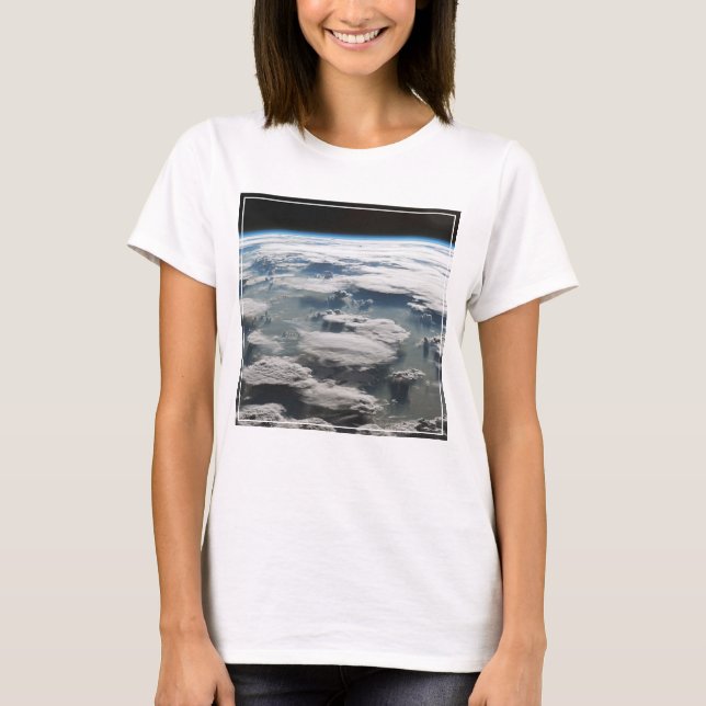 T-shirt Ciel orageux au-dessus de l'Amazonie (Devant)