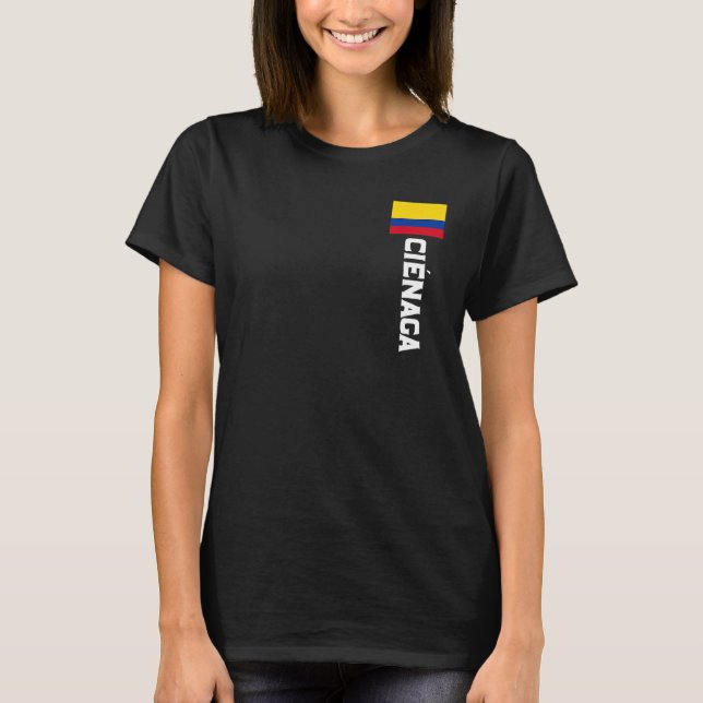 T-shirt Ciénaga Colombia For Colombian Men Women Kids (Devant)