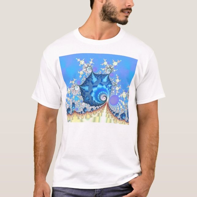 T-shirt Cieux bleus (Devant)