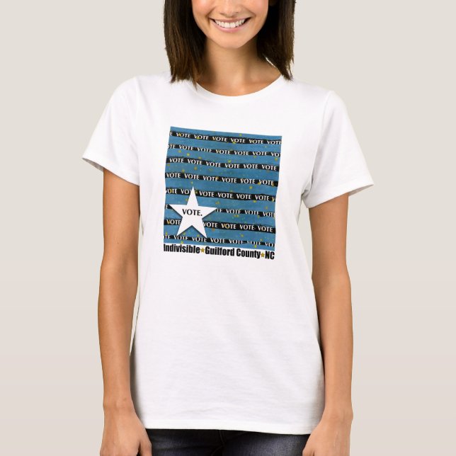 T-shirt CIG - VoteVoteVote (Devant)