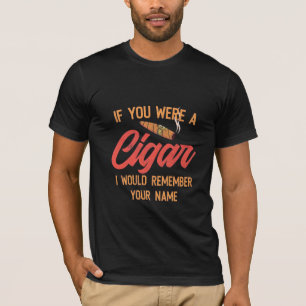 T-shirt Cigar Lover   Si Vous Étiez Un Cigre