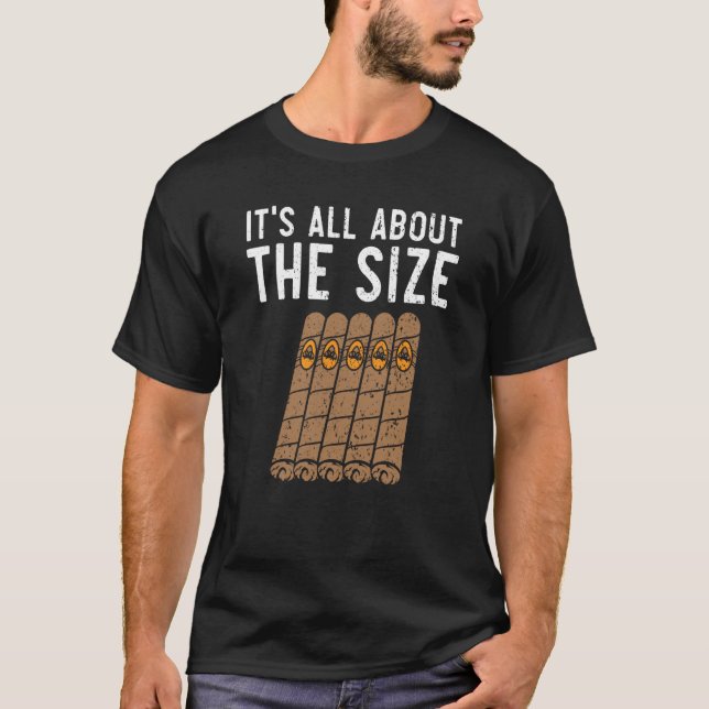 T-shirt Cigar Smoking Tobacco Smoke Cigarette Smoker Cigar (Devant)