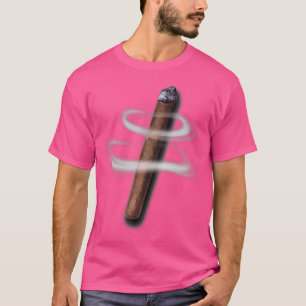 T-shirt Cigares il faut taper cette cendre cigare et fumer