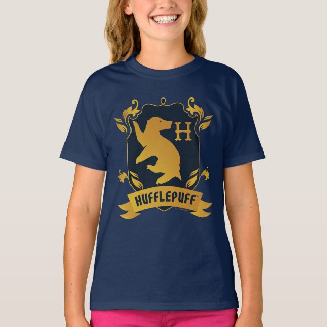 T-shirt Cimetière de maison HUFFLEPUFF™ Orné (Devant)