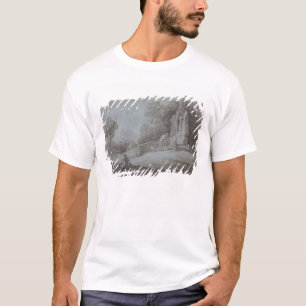 T-shirt Cimetière de Thomas Gainsborough   avec la figure