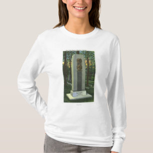 T-shirt Cimetière de Woodlawn, scène de pierre tombale de