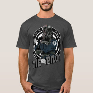T-shirt Cimetière pilote cravate