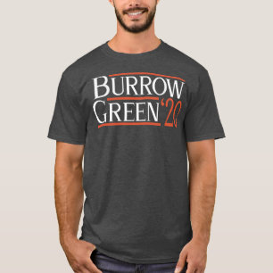 T-shirt Cincinnati Burrow Green