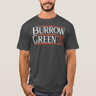 T-shirt Cincinnati Burrow Green