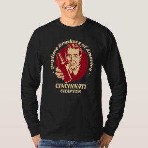 T-shirt Cincinnati Chapitre Boissons diurnes bière brasse