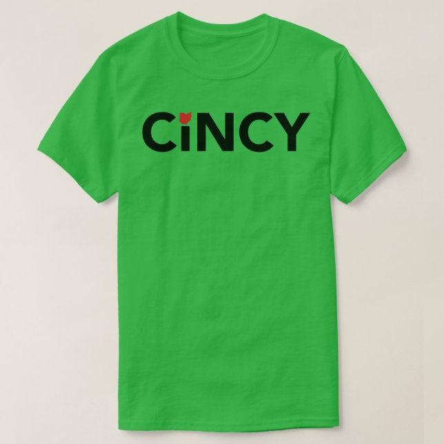 T-shirt Cincinnati Cincy Ohio (Design devant)