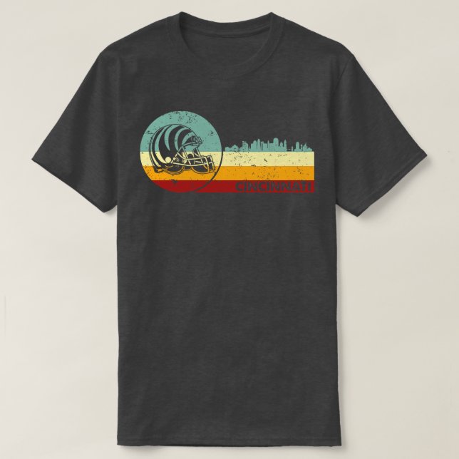 T-shirt Cincinnati Vintage (Design devant)