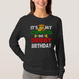 T-shirt Cinco De Derby Mayo Anniversaire Cute Mayo Costume