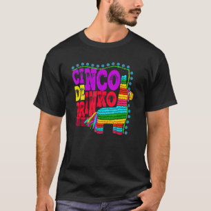 T-shirt Cinco De Drinko Drôle Idée Mexicaine De Boisson