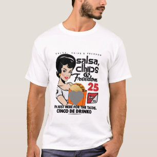 T-shirt Cinco de Drinko, je suis ici pour Tacos