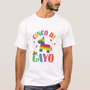 T-shirt Cinco de Gayo Gay pride Cinco de Mayo