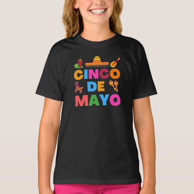T-shirt Cinco De Mayo (Devant)