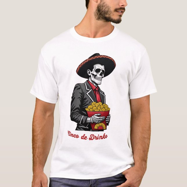 T-shirt Cinco de Mayo 2025 : Viva Mexico Tee Fever! (Devant)