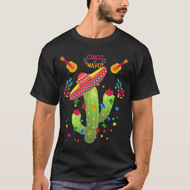 T-shirt Cinco de Mayo 5 mai 1862 (Devant)