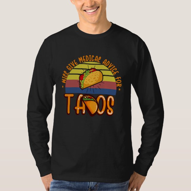 T-shirt Cinco De Mayo, Buritos , Mexico Tacos and Avocado  (Devant)