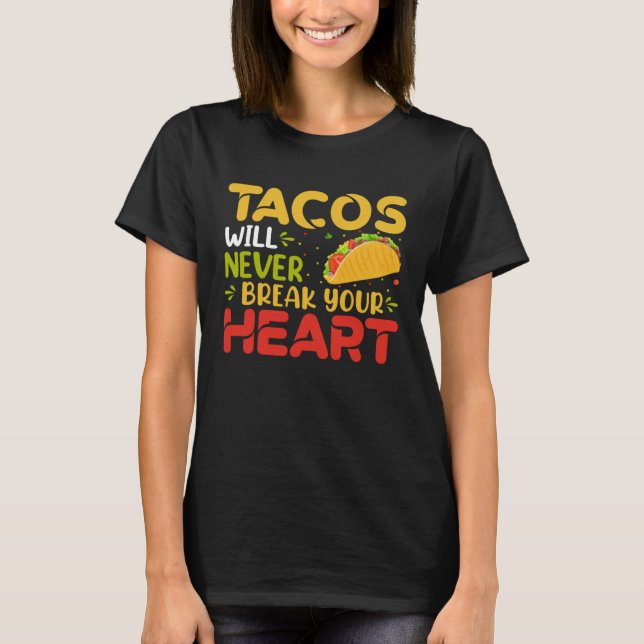 T-shirt Cinco De Mayo Burritos  Mexico Tacos and Avocado   (Devant)