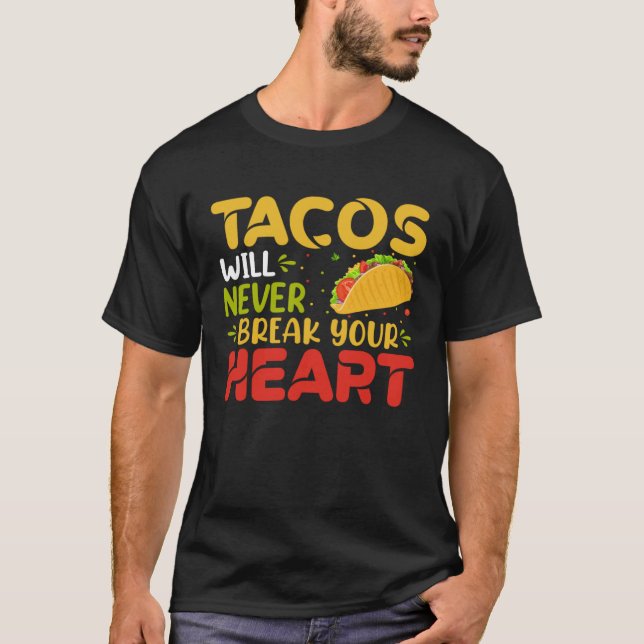 T-shirt Cinco De Mayo Burritos  Mexico Tacos and Avocado   (Devant)