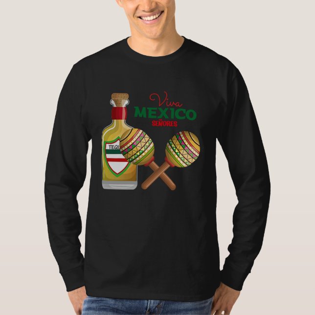 T-shirt Cinco De Mayo Burritos  Mexico Tacos and Avocado   (Devant)