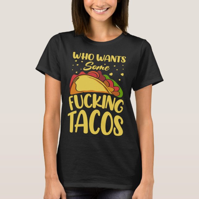 T-shirt Cinco De Mayo Burritos Mexico Tacos and Avocado 31 (Devant)