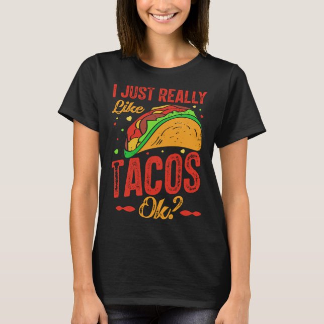 T-shirt Cinco De Mayo Burritos Mexico Tacos and Avocado 55 (Devant)