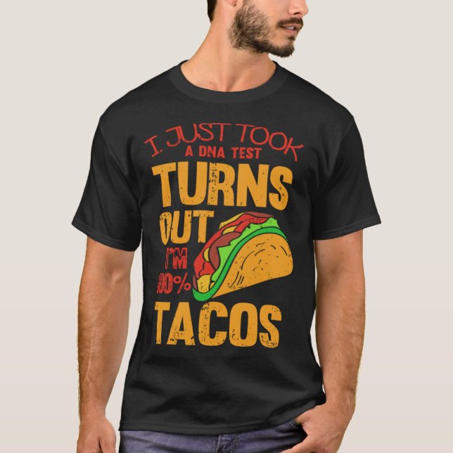 T-shirt Cinco De Mayo Burritos Mexico Tacos and Avocado 97 (Devant)