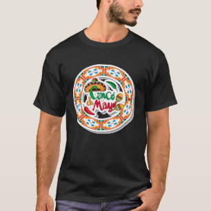 T-shirt Cinco De Mayo Burritos Mexique Tacos et Avocado