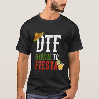 T-shirt Cinco De Mayo Chemise Femmes Hommes DTF À Fiesta.p