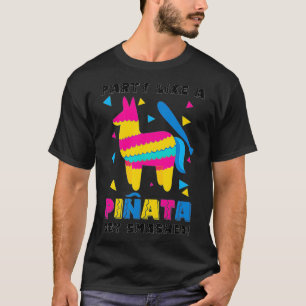 T-shirt Cinco De Mayo Comme Une Pinata Drôle Femmes Hommes