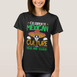 T-shirt Cinco De Mayo Culture Mexicaine Tacos Et Tequila 5