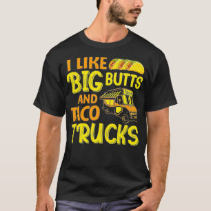 T-shirt Cinco de Mayo, j'aime les gros cul et le taco Truc