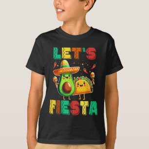 T-shirt Cinco De Mayo Lets Fiesta Avocado Et Tacos Cinco