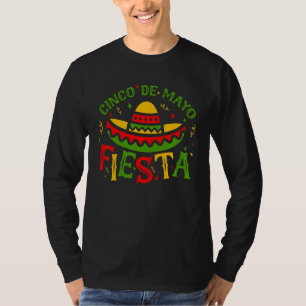 T-shirt Cinco De Mayo Mens Femmes Enfants Mexicaine Lets F