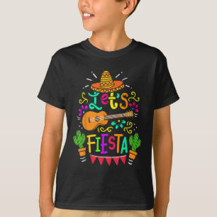 T-shirt Cinco De Mayo Mexicaine Guitare Cactus Pour Hommes