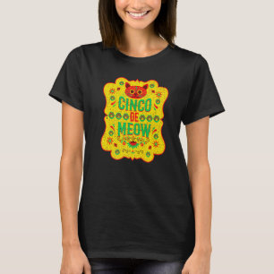 T-shirt Cinco De Mayo Miaou Chat Garçons Femmes Hommes Mex