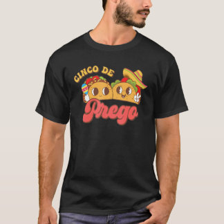 T-shirt Cinco De Mayo Pregnancy Announcement Prego 2023 Ba